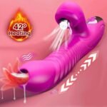 Vibrador de Empuje con Lengua Silencioso Premium - Imagen 3