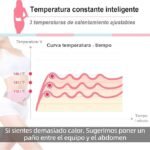 Almohadilla Térmica Menstrual Recargable 3 Niveles de Calor y - Imagen 4