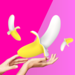 Vibrador Banana 131mm Silencioso Premium