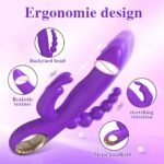 Vibrador de Conejo 3 En 1 Silencioso Premium - Imagen 5