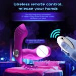 Vibrador con Succionador y Calentador con Control Remoto - Imagen 5