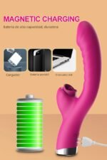 Vibrador 2 En 1 con Lengua Baja Silencioso Premium - Imagen 7