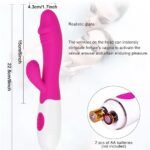 Vibrador con Estimulador de Clitoris Silencioso Premium - Imagen 5