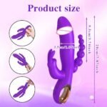Vibrador de Conejo 3 En 1 Silencioso Premium - Imagen 7