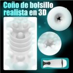 Masturbador Masculino Chupador Automático, 3 En 1 con 10 - Imagen 4