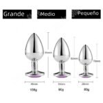 Kit 3 Piezas Plug Anal Diseño Seguro - Imagen 11