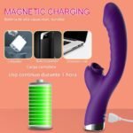 Vibrador 2 En 1 con Lengua Baja Silencioso Premium - Imagen 8