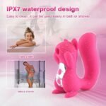 Vibrador de Clitoris con Forma de Ardilla Silencioso Premium - Imagen 8
