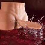 Torso Sexual Masculino 2 En 1 con Consolador 16cm Flexible y - Imagen 7