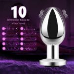 Vibrador Anal Control Remoto Silencioso Premium - Imagen 2