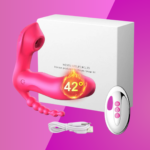 Vibrador con Succionador y Calentador con Control Remoto - Imagen 4