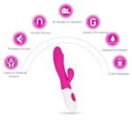 Vibrador con Estimulador de Clitoris Silencioso Premium - Imagen 9