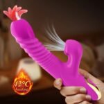 Vibrador de Empuje con Lengua Silencioso Premium - Imagen 7