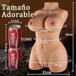 Masturbádores Masculino Muñeca Sexual Torso 5.1kg, 3 En 1 Torso - Imagen 4