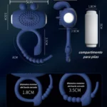 Anillo Vibrador para Pene con Cepillo Estimulador de Clítoris | - Imagen 5