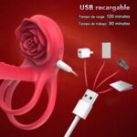 Anillo Vibrador para El Pene con Vibrador Clitorial Silencioso - Imagen 7