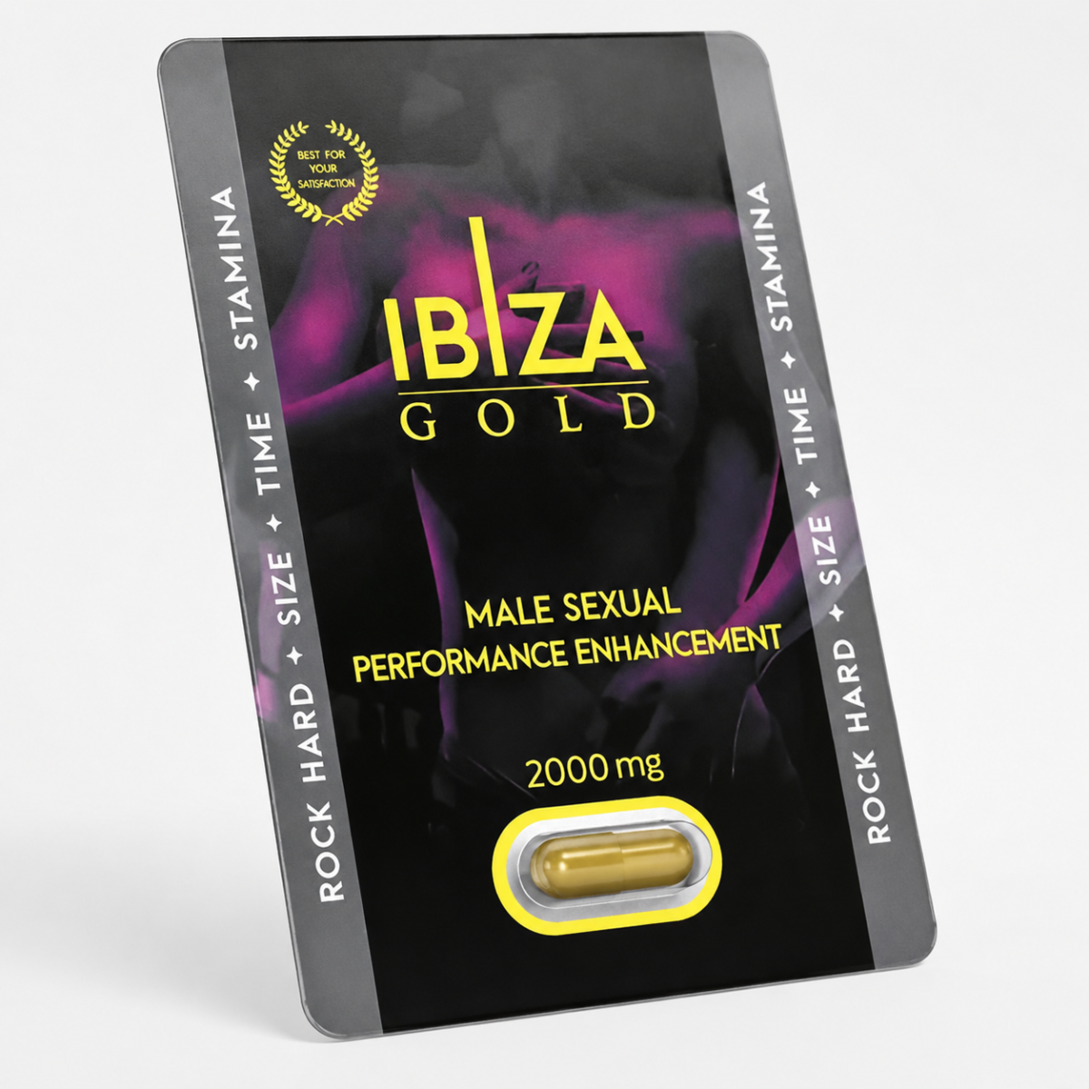 Vigorizante Masculino Ibiza Gold 2000 mg | Premium - Imagen 2