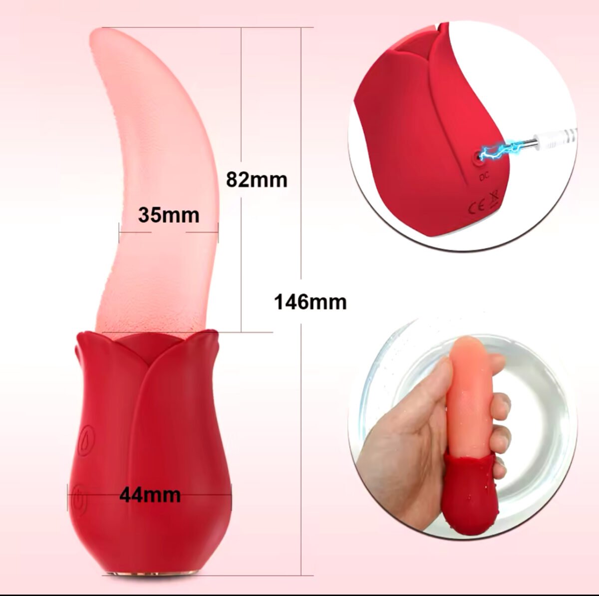 Rosa con Lengua Larga - Imagen 3