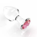 Plug Anal Cristal Grande 38mm Diseño Seguro
