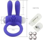 Anillo Vibrador Reusable Erc021 Silencioso Premium - Imagen 2