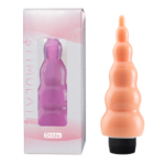 Plug Anal Vibrador Silicona Escalonado 20 Cm Recargable |