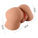 Masturbador Joanna Vagina & Ass Ergonómico - Imagen 3