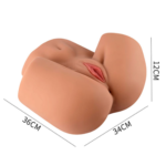 Masturbador Nydia Vagina & Ass Ergonómico - Imagen 3