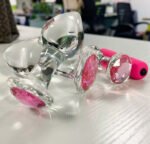 Kit Plug Anal Cristal 28mm Diseño Seguro