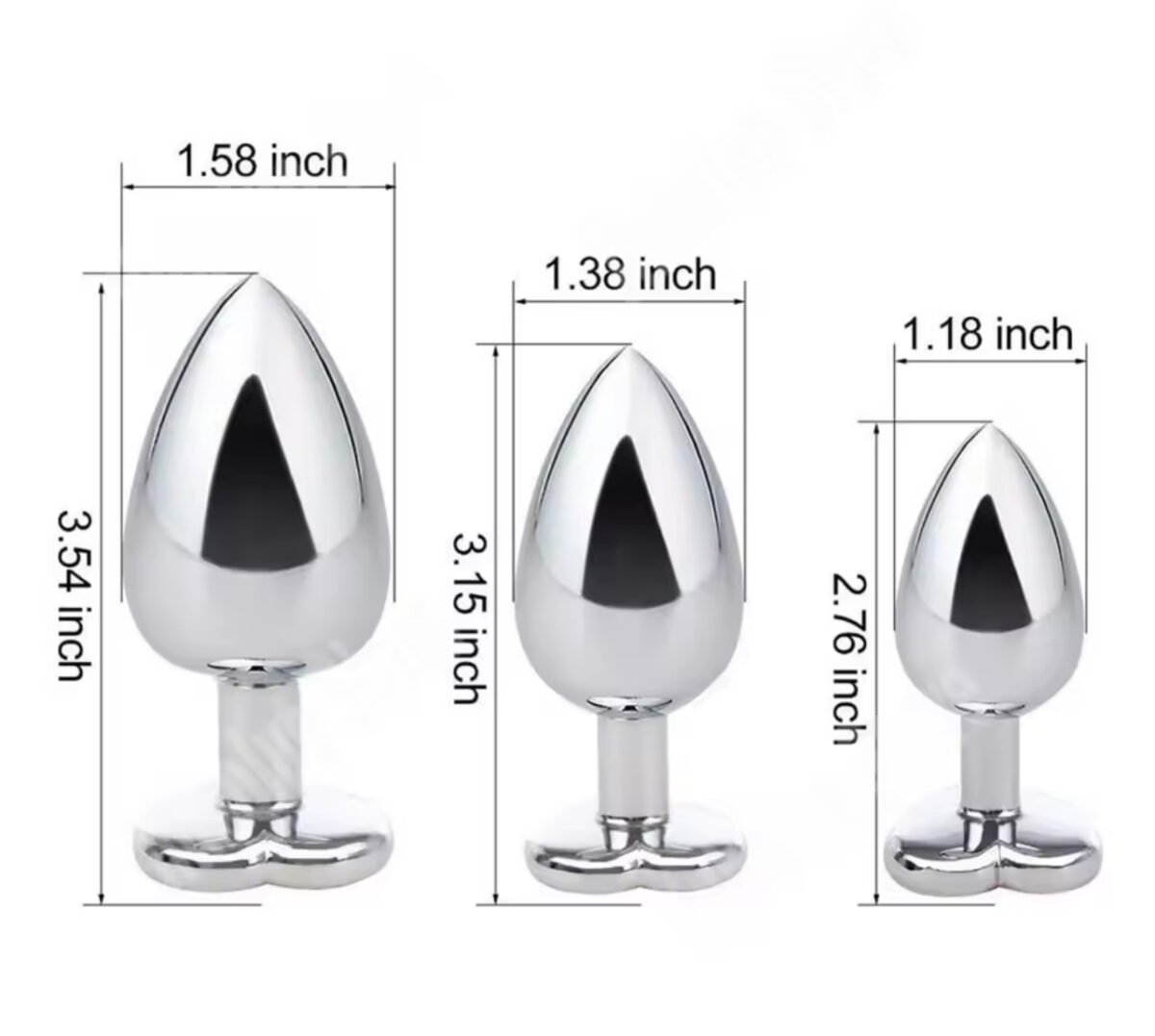 Plug Anal Metálico Chico Diseño Seguro - Imagen 2