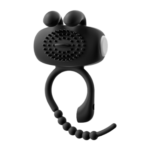 Anillo Vibrador para Pene con Cepillo Estimulador de Clítoris |