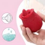 Vibrador de Rosa con Lengua Silencioso Premium - Imagen 2