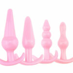 Kit Plug Anal Silicona para Principiantes Diseño Seguro