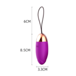 Huevo Bala Vibrador Usb Recargable | 10 Frecuencias, Impermeable - Imagen 7