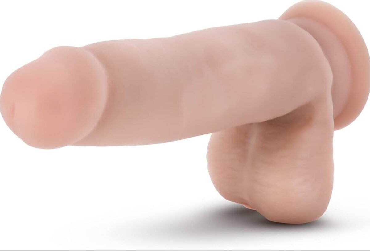 Dildo Autolubricante 7" Textura Suave y Realista - Imagen 6