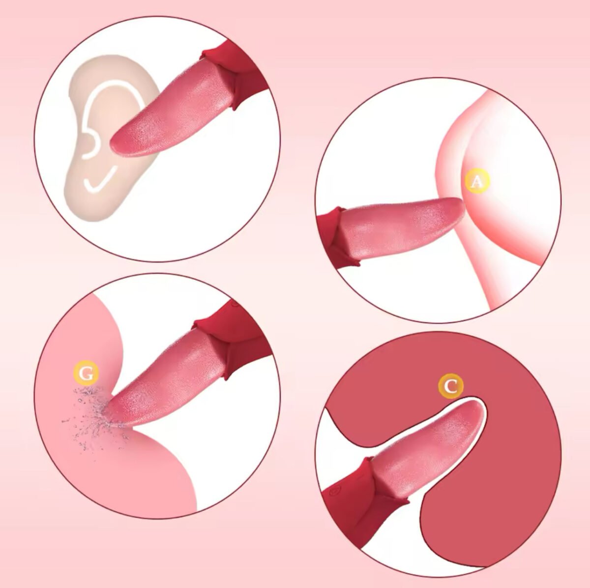 Rosa con Lengua Larga - Imagen 4