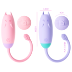 Bala Vibradora Gatito Discreta Control por App - Imagen 6