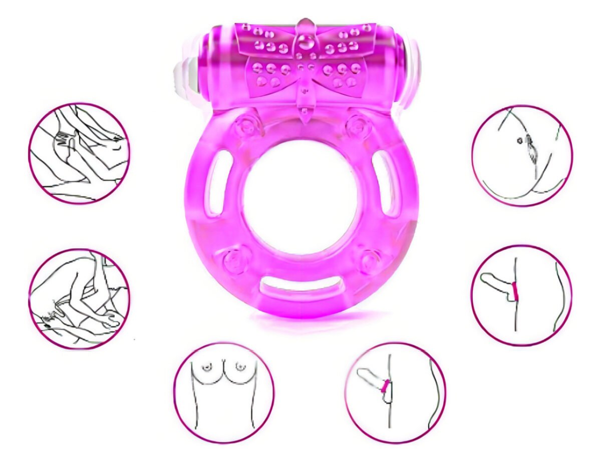 Anillo Vibrador Erc01 Silencioso Premium - Imagen 2