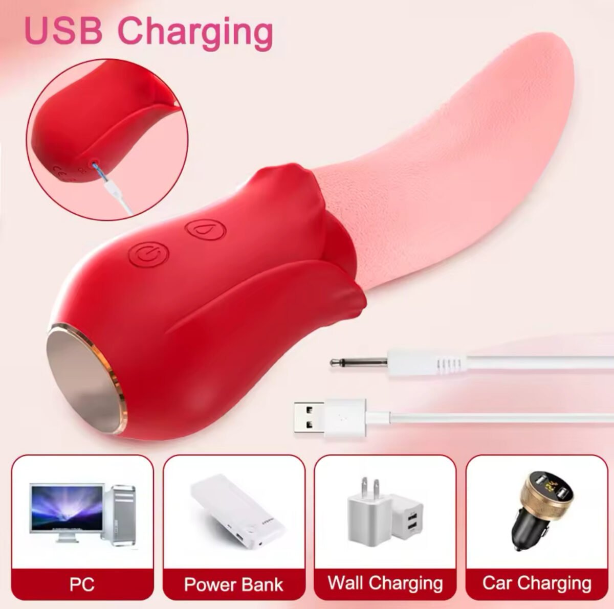 Rosa con Lengua Larga - Imagen 5