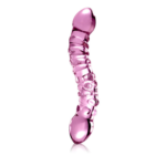 Dildo de Cristal Doble Premium Icicles Térmico - Imagen 2
