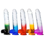 Dildo Bicolor Realista 9.6” - Imagen 2