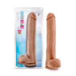 Dildo Consolador 35 Cm Realista Textura de Carne Daddy