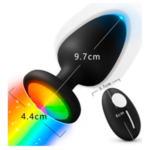 Plug Anal Brillante Ruby Diseño Seguro - Imagen 3