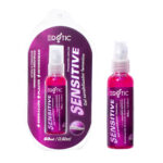 Empaque y frasco del gel Erotic Sensitive de 60 ml