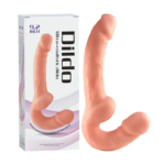 Dildo Doble Realista Curvo de TPE 23.5 cm