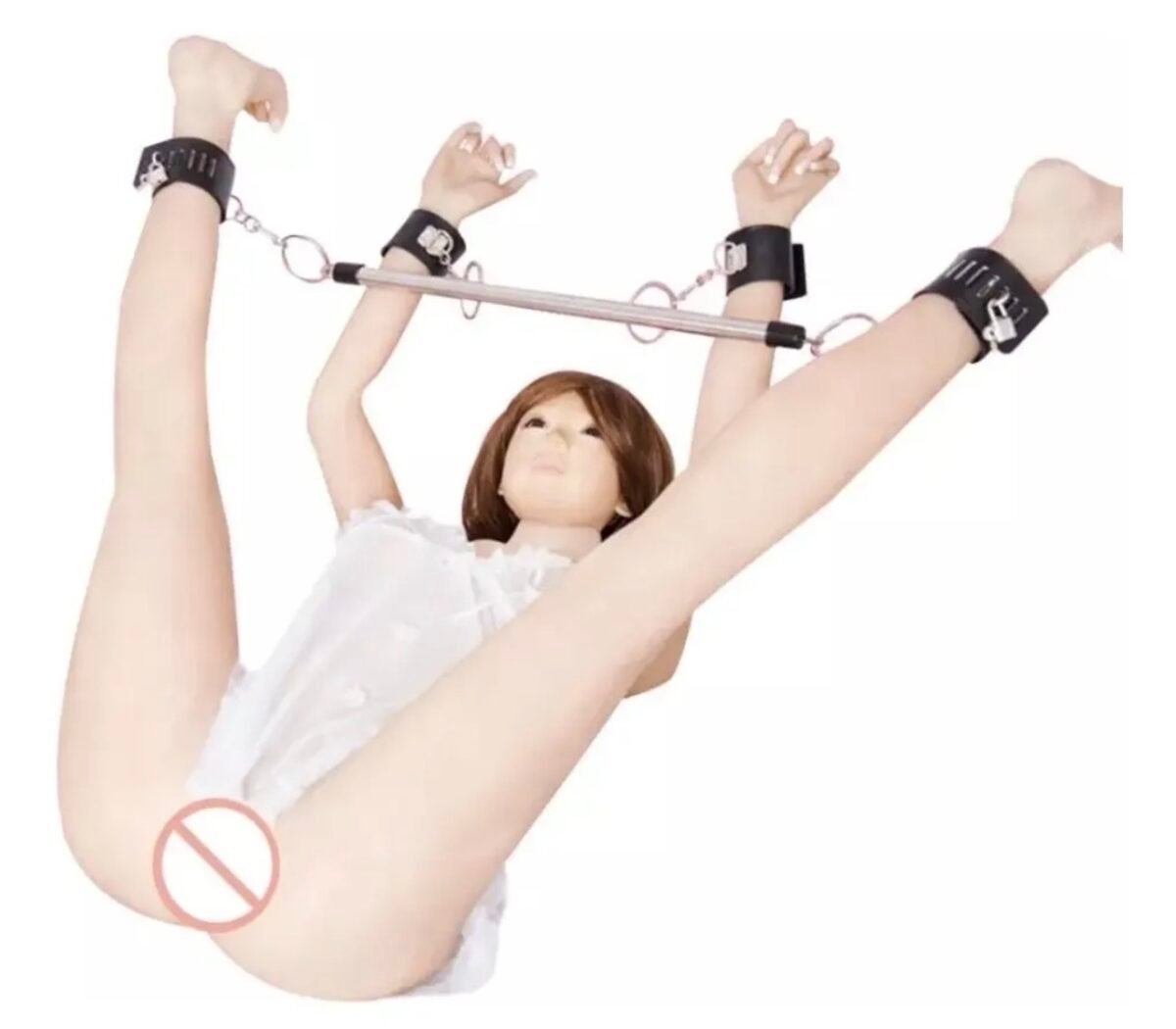 Kit de Bondage con barra y esposas - Imagen 8