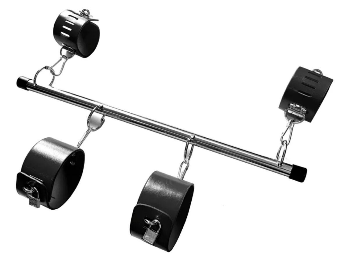 Kit de Bondage con barra y esposas - Imagen 3