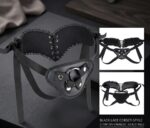 Arnés Strap-on Premium Estilo Corsé con Encaje Negro | Arnés Íntimo Ajustable de Alta Firmeza - Imagen 8
