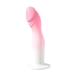 Vibrador personal rosa con punta redondeada y diseño compacto