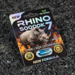 Potenciador Masculino Rhino 50000K                 7 | Edición Extrema Nueva Fórmula (1 Cápsula)