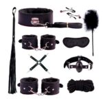 Kit de Iniciación BDSM Profesional | Set de 10 Piezas Ajustables con Forro Acolchado - Imagen 3